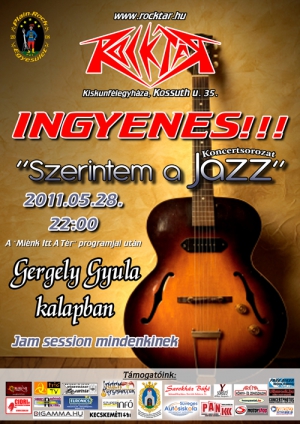 2011. 05. 29: "Szerintem a Jazz" Koncertsorozat
