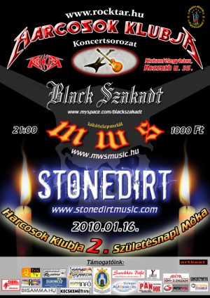 2010. 01. 16: Stonedirt