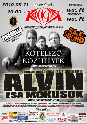 2010. 09. 11: Alvin és a Mókusok