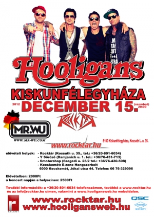 2012. 12. 15: Hooligans