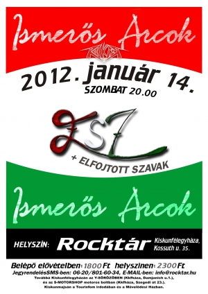 2012. 01. 14: Ismerős Arcok