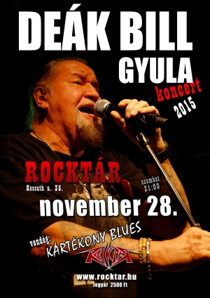 2015. 11. 28: Deák Bill Gyula