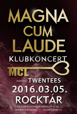 2016. 03. 05: Magna Cum Laude