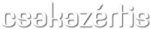 Csakazértis logo