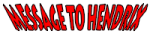 Message To Hendrix logo